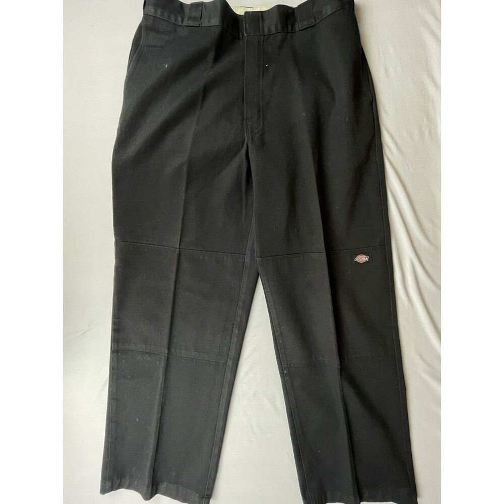 Dickies Double Knee Work Pants Men’s 34x33 Black Menswear Streetwear Urban